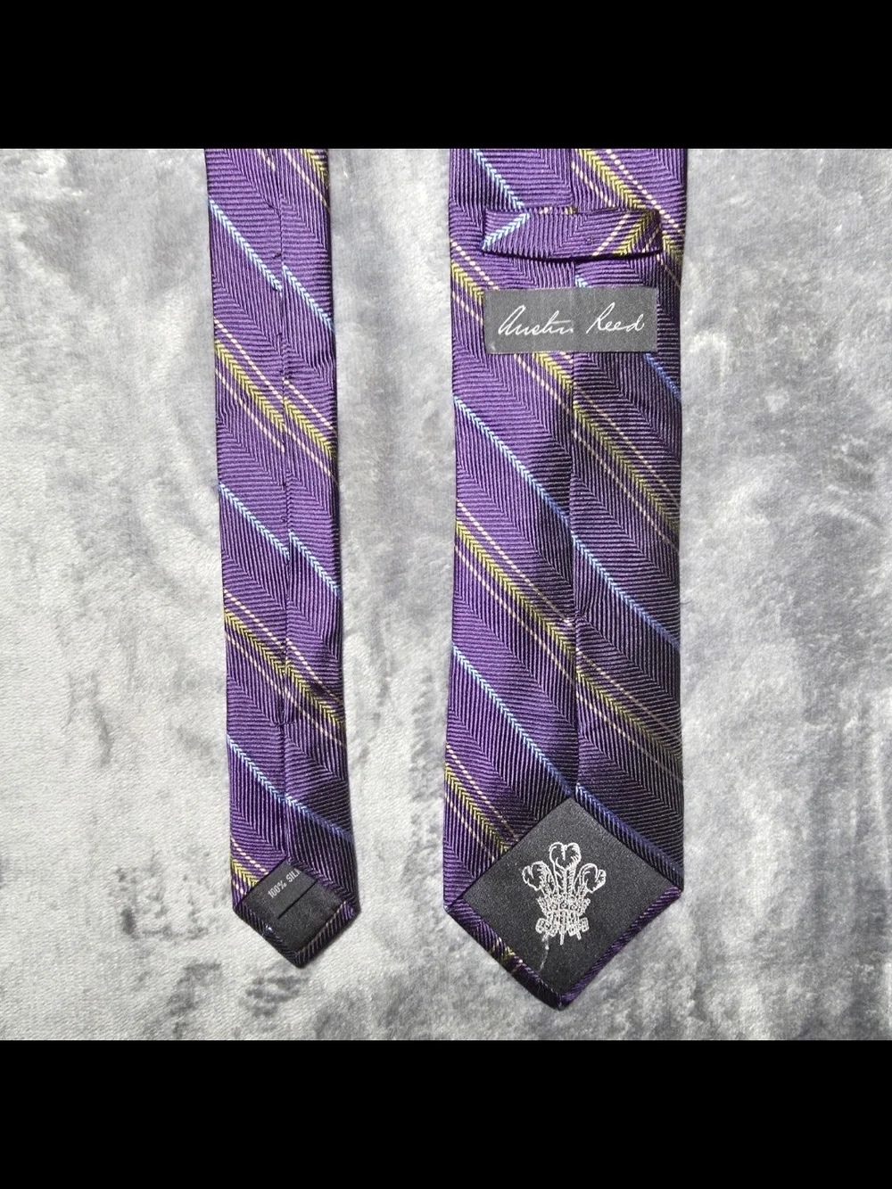 Austin Reed British Heritage 100% Silk Men's Necktie